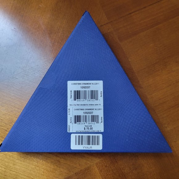 Swarovski Christmas Ornament 2011 Limited Edition - Picture 5 of 5